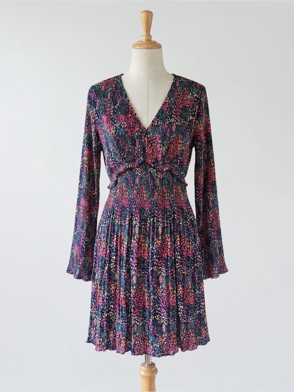 🆕 NWT Primark Floral Pleated Dress